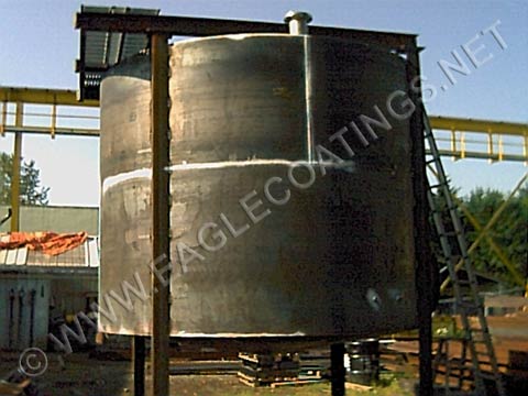 Steel Tank Prepped