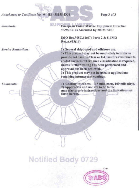 ABS Certification - Moist Metal Grip