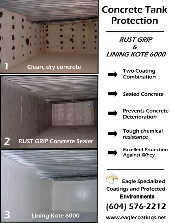 RUST GRIP - Concrete Tank Protection