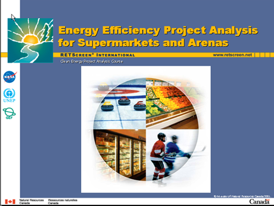 Energy Efficiency Project Analysis for Supermarkets and Arenas